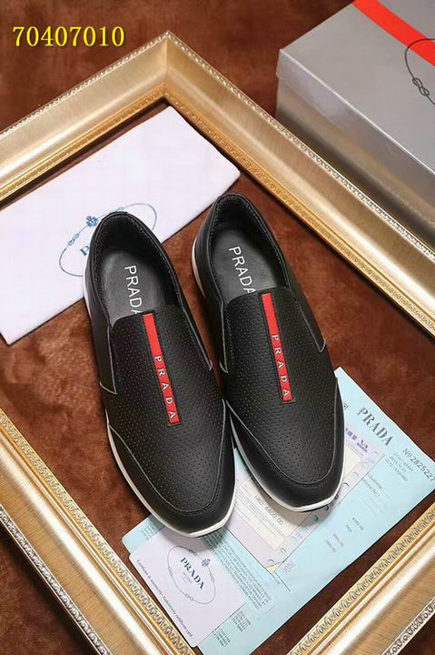 Prada casual shoes men-091